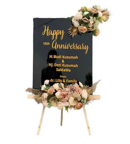 Papan Bunga Akrilik Plaosan